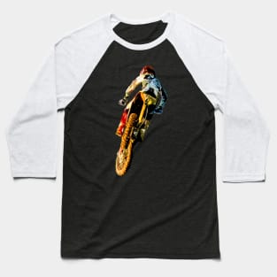 motocross Baseball T-Shirt